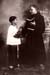 195 a Padre Benigno Vizzotto e Pino Palermo( zio e nipote 9 anni) 1937 - Trieste